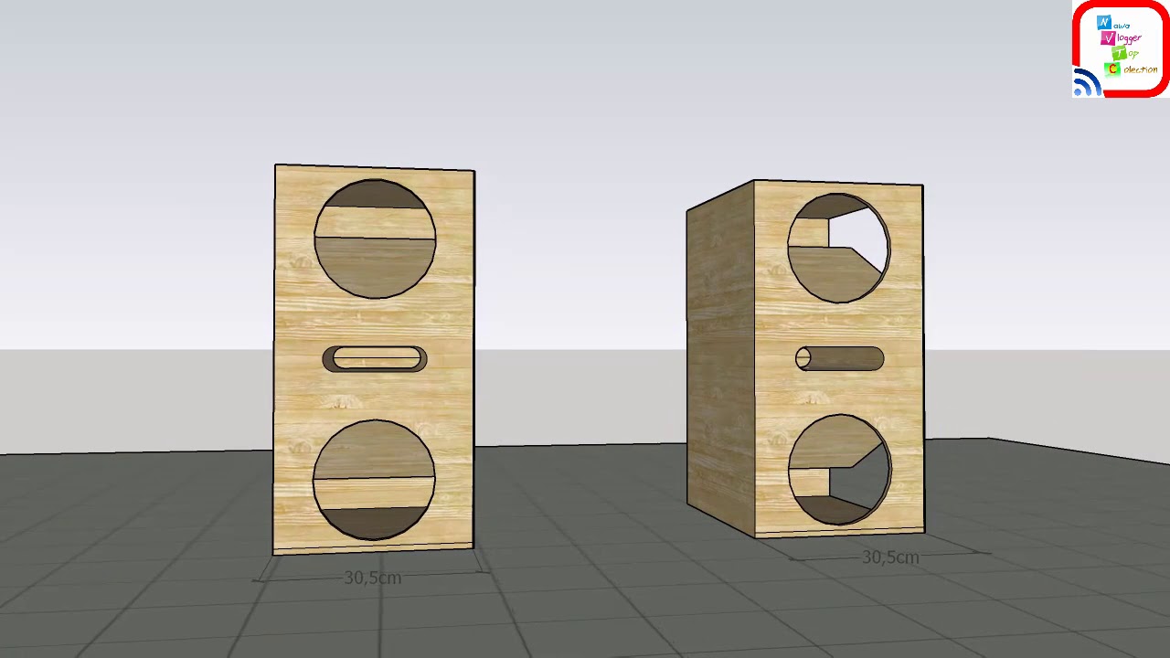 Detail Desain Box Speaker Aktif Nomer 9