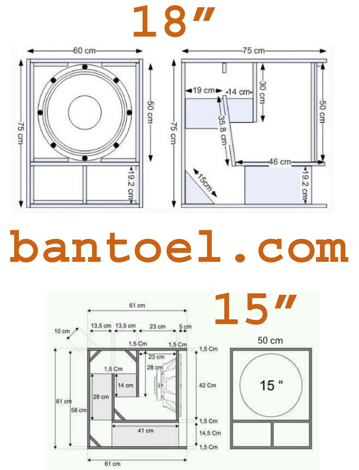 Detail Desain Box Speaker Subwoofer 18 Nomer 3