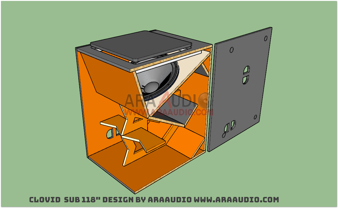 Detail Desain Box Speaker Subwoofer 18 Nomer 50