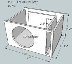 Desain Box Subwoofer 10 Inch - KibrisPDR