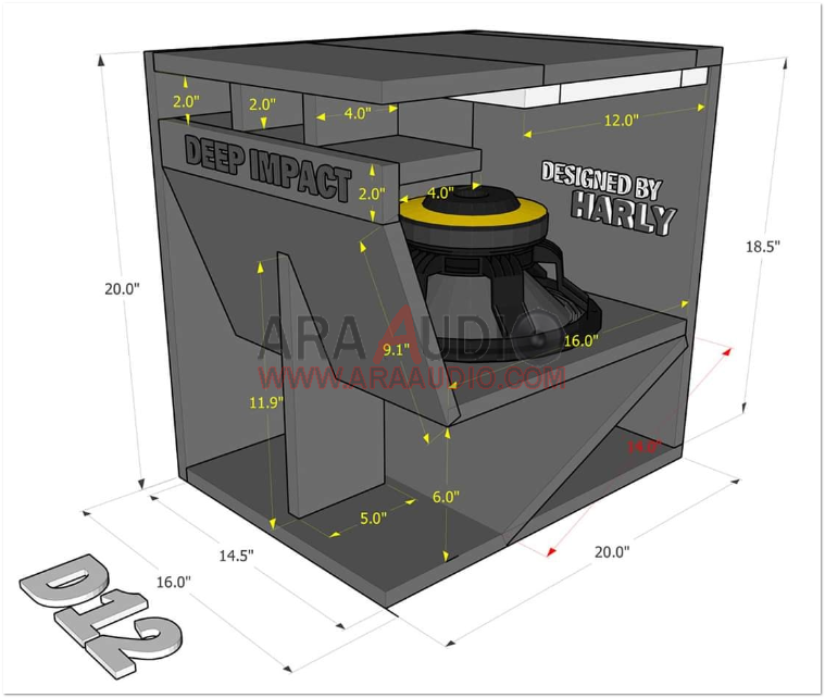 Detail Desain Box Subwoofer Nomer 15