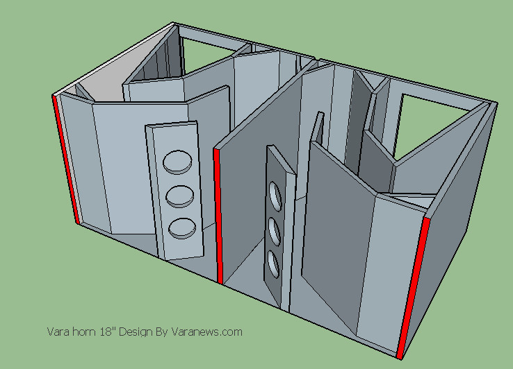 Detail Desain Box Subwoofer Nomer 21