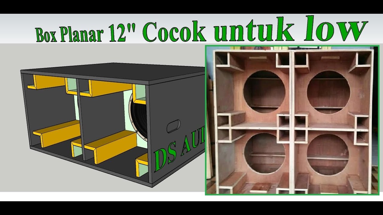 Detail Desain Box Subwoofer Nomer 24