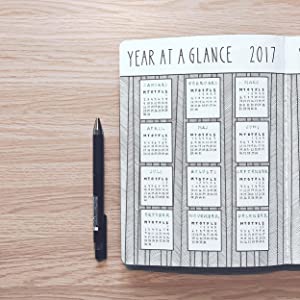 Detail Desain Bullet Journal Nomer 48