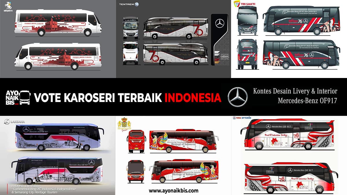 Detail Desain Bus Adiputro Nomer 26