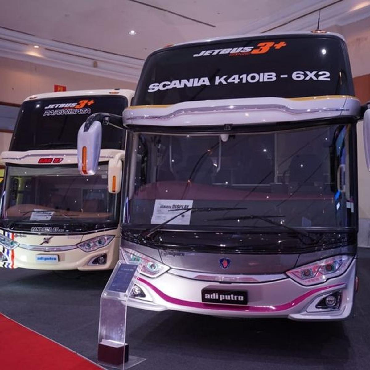 Detail Desain Bus Adiputro Nomer 31