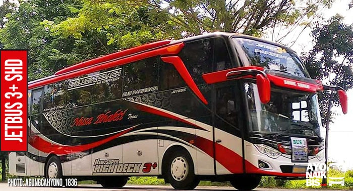 Detail Desain Bus Adiputro Nomer 37