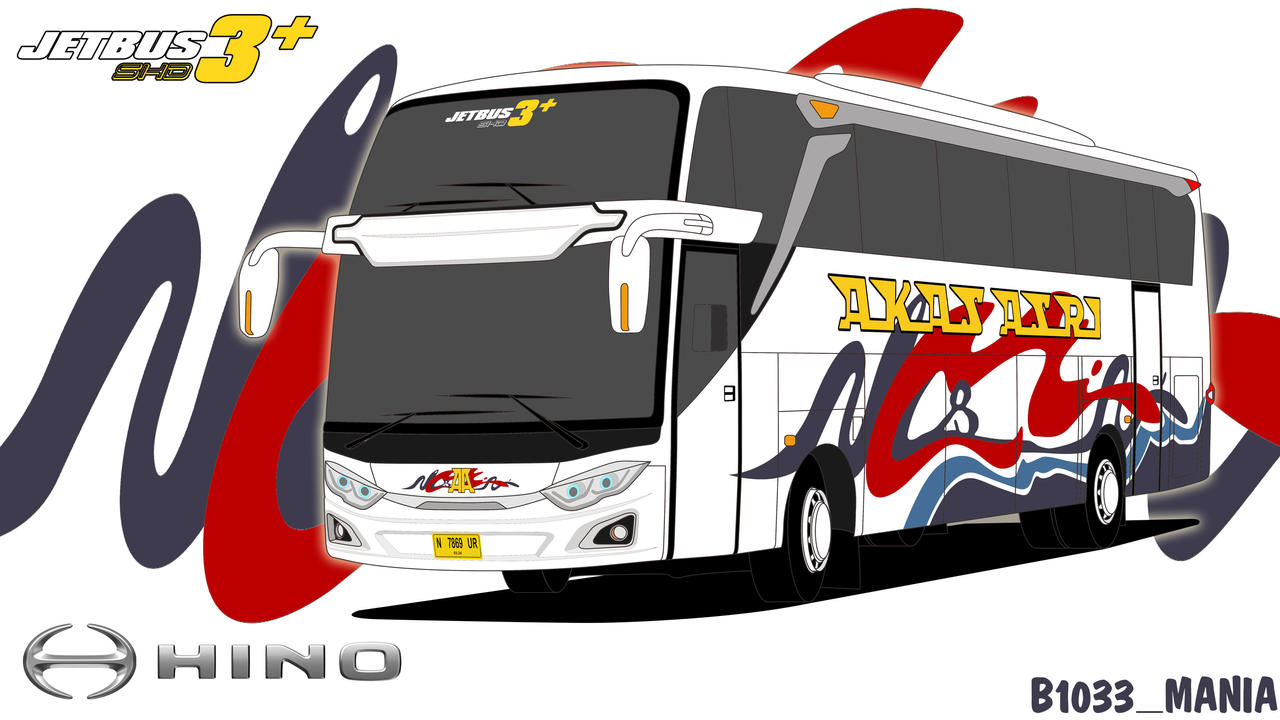 Detail Desain Bus Adiputro Nomer 38