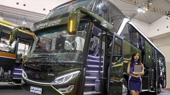 Detail Desain Bus Adiputro Nomer 46