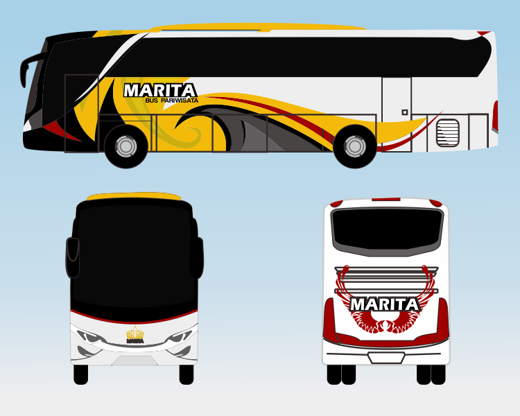 Detail Desain Bus Pariwisata Nomer 19