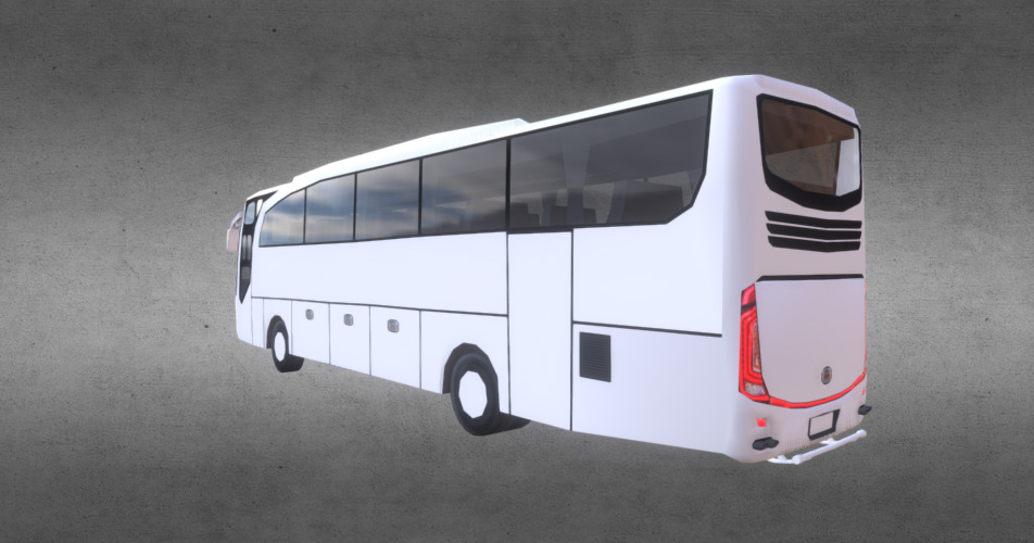 Detail Desain Bus Polos Nomer 40