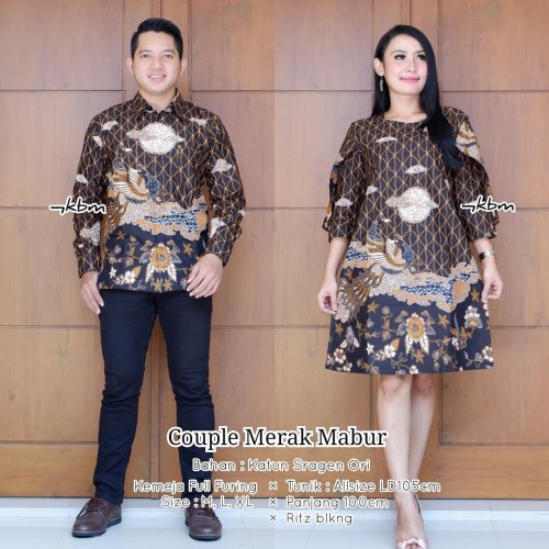 Detail Desain Busana Batik Wanita Nomer 17