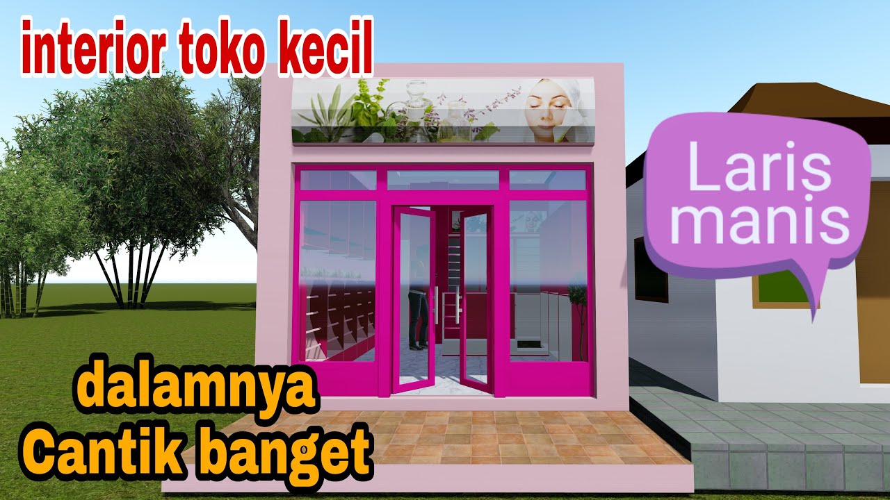 Detail Desain Butik Minimalis Sederhana Nomer 40