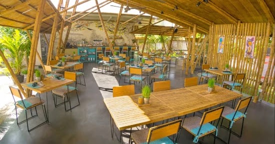 Detail Desain Cafe Bambu Nomer 9