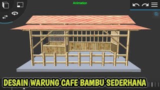 Detail Desain Cafe Bambu Minimalis Nomer 7