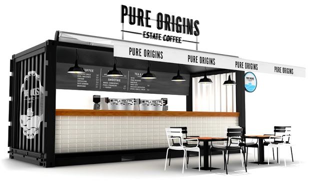 Desain Cafe Container - KibrisPDR