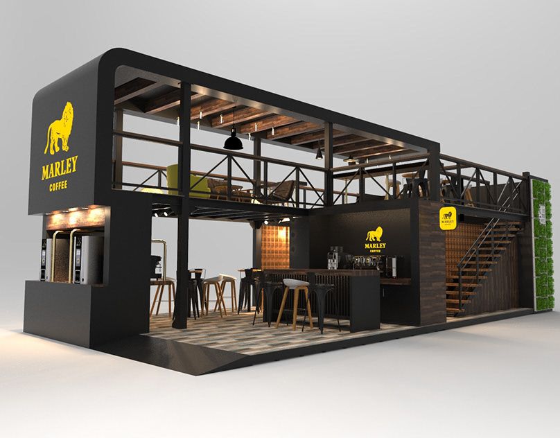 Detail Desain Cafe Container Nomer 2