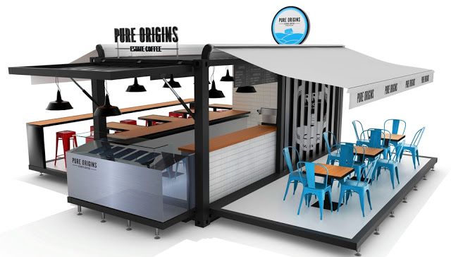 Detail Desain Cafe Container Nomer 11