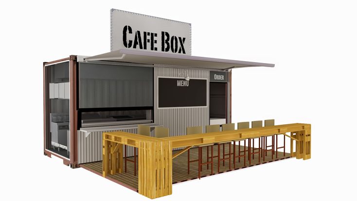 Detail Desain Cafe Container Nomer 18