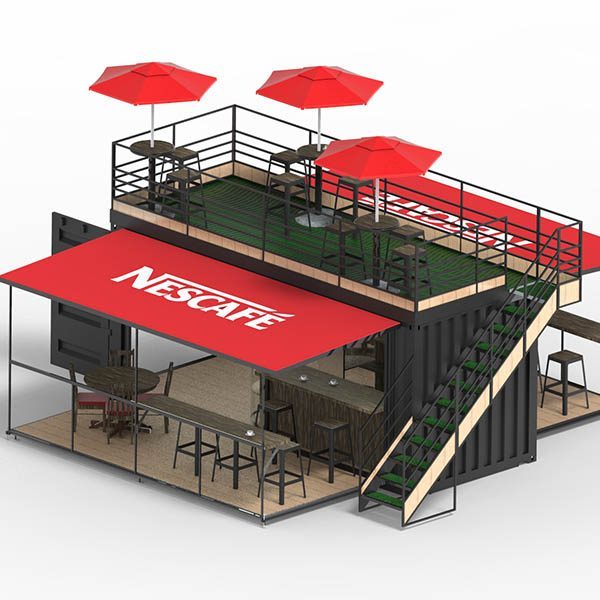 Detail Desain Cafe Container Nomer 30