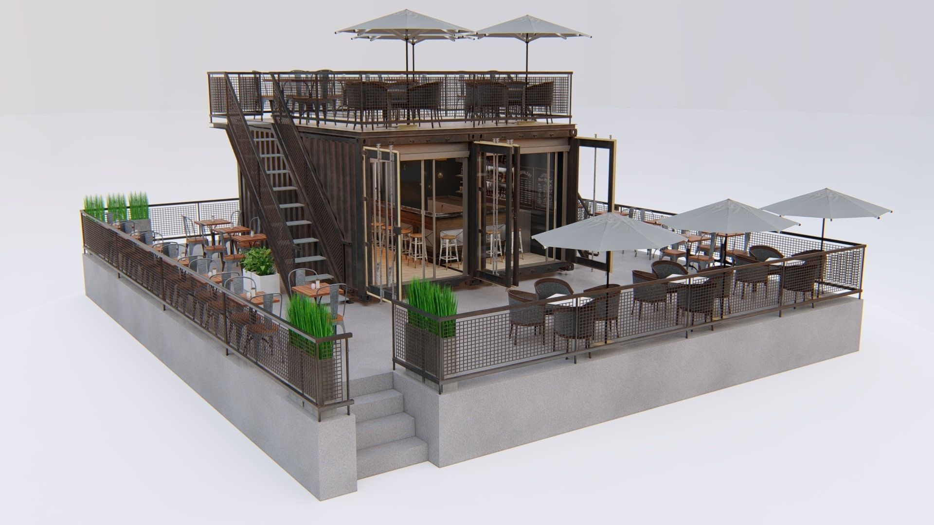 Detail Desain Cafe Container Nomer 38
