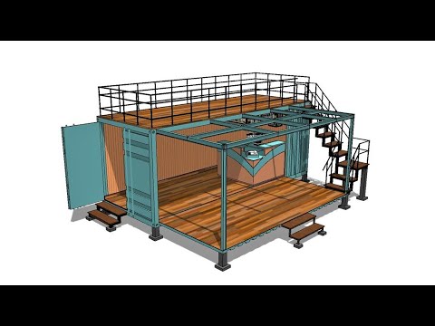 Detail Desain Cafe Container Nomer 50