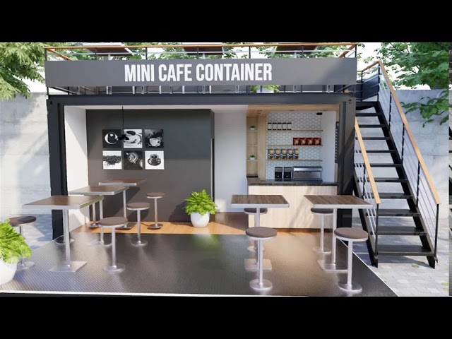 Detail Desain Cafe Container Mini Nomer 13