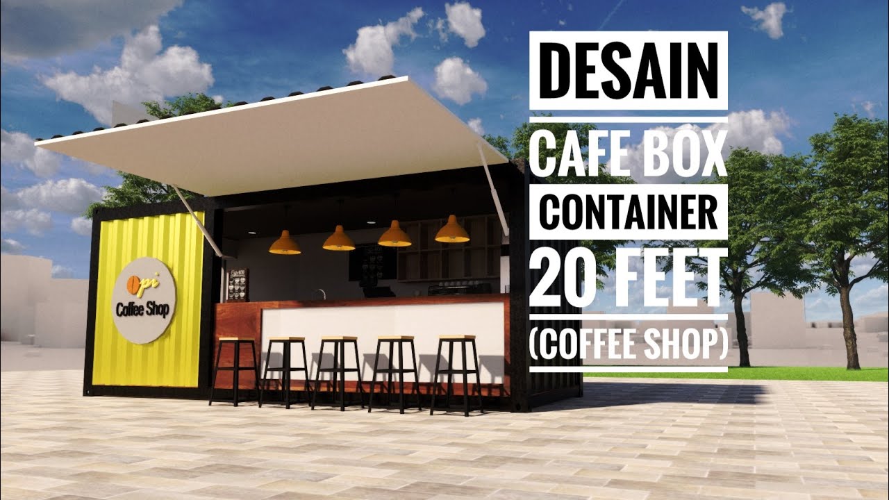 Detail Desain Cafe Container Mini Nomer 32