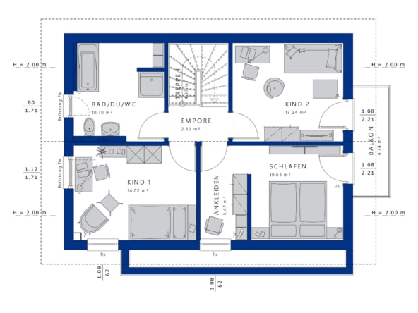 Detail Einfamilienhaus Design Nomer 22
