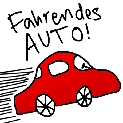 Detail Fahrendes Auto Comic Nomer 5