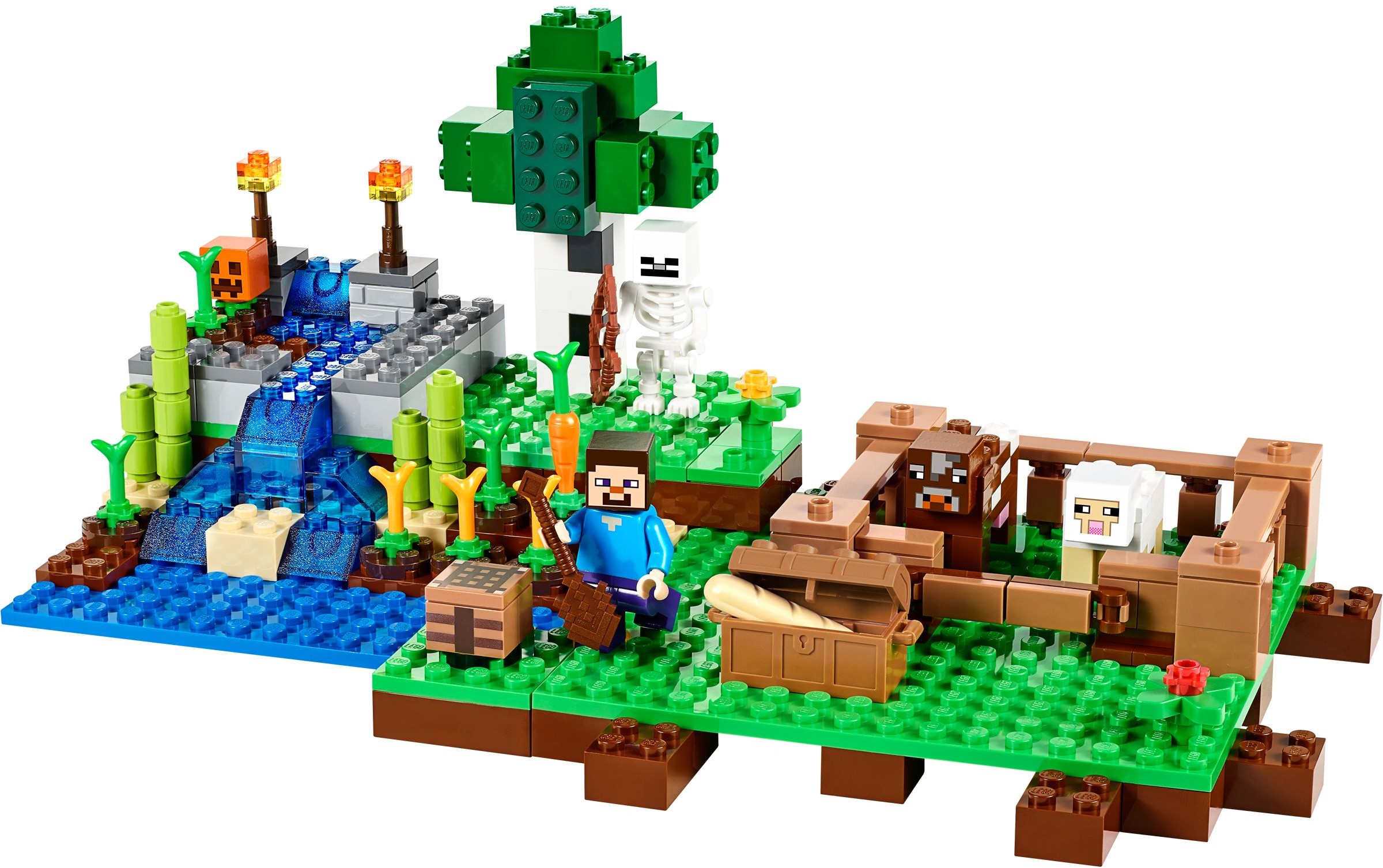 Detail Lego Minecraft Map Nomer 25