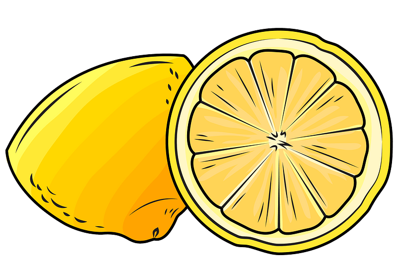 Lemon Cut In Half - KibrisPDR
