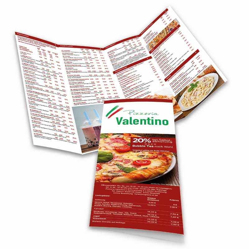 Detail Pizza Flyer Drucken Nomer 14