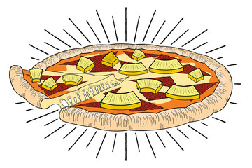 Detail Pizza Flyer Drucken Nomer 15