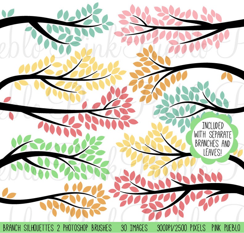Detail Tree Brush Photoshop Nomer 3
