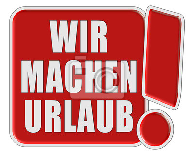 Detail Urlaub Schild Nomer 25