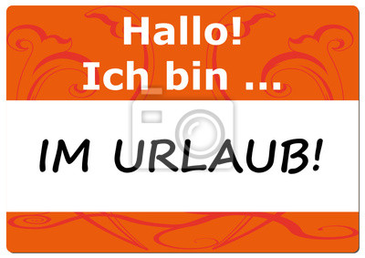 Detail Urlaub Schild Nomer 6