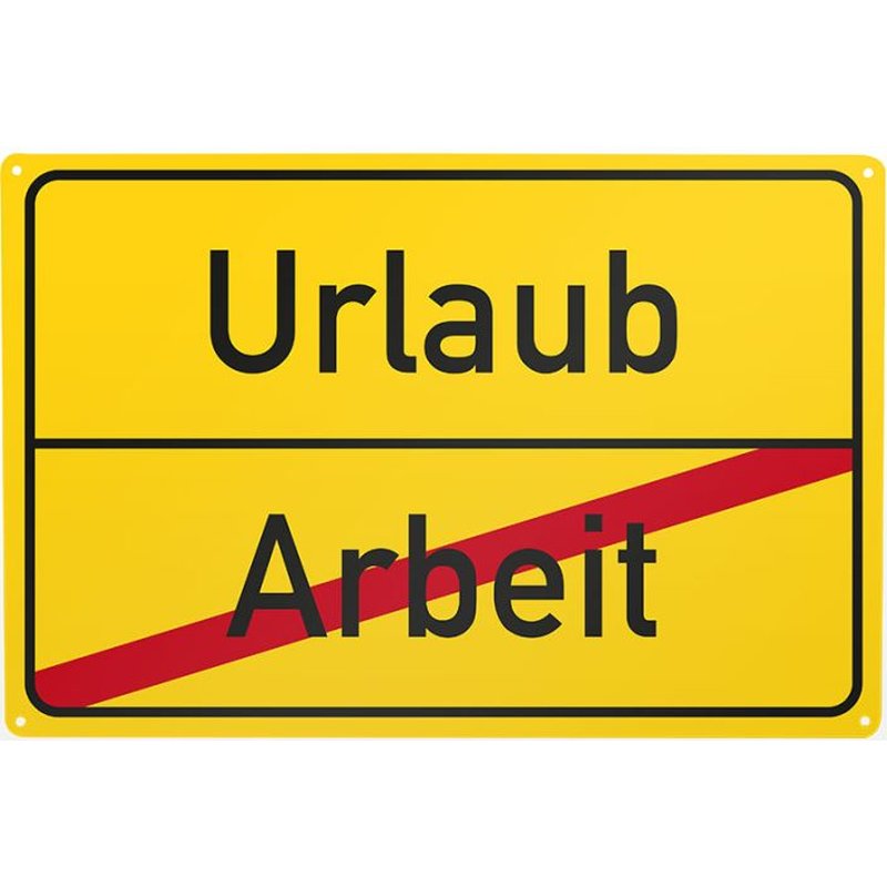 Detail Urlaub Schild Nomer 7