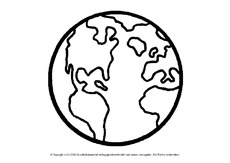 Detail Weltkugel Zeichnen Einfach Nomer 5