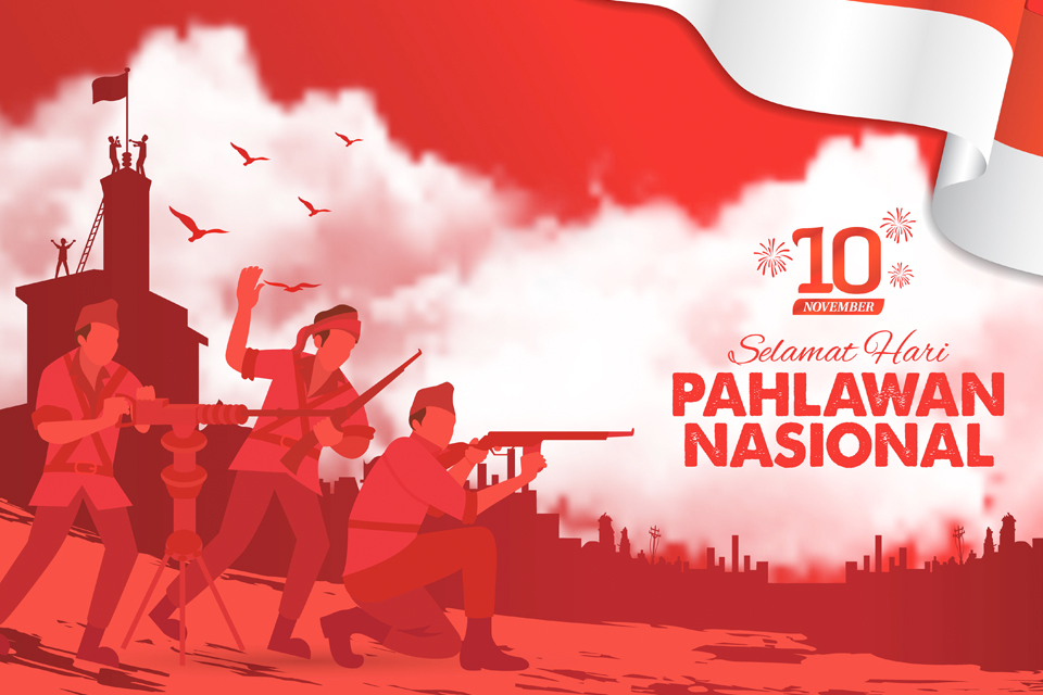 Detail Gambar Ucapan Selamat Hari Pahlawan Nomer 13