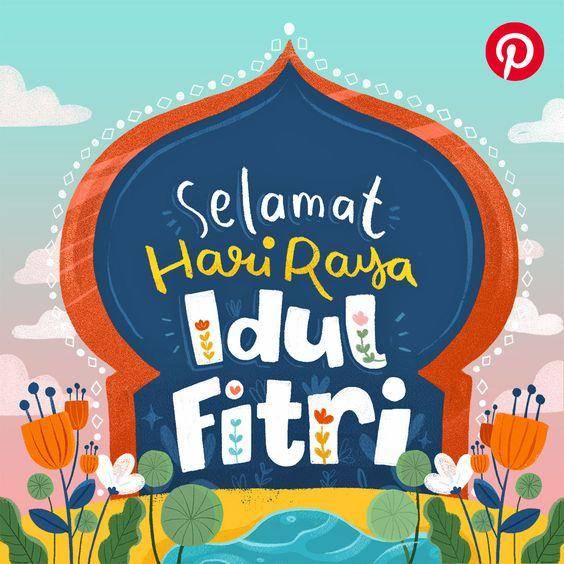 Detail Gambar Ucapan Selamat Lebaran Idul Fitri Nomer 49