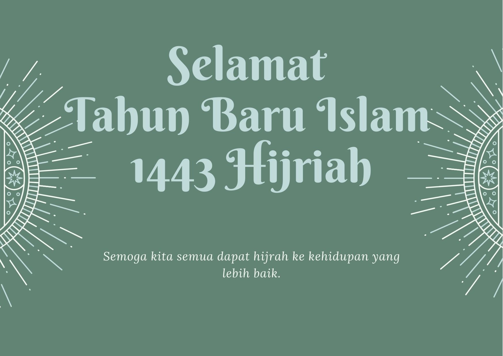 Detail Gambar Ucapan Tahun Baru Islam 1440 Nomer 24