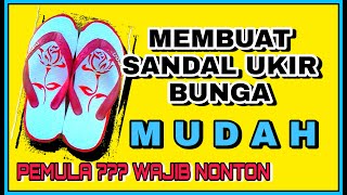 Detail Gambar Ukiran Sandal Swallow Yang Mudah Nomer 43