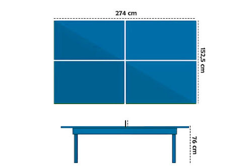 Detail Gambar Ukuran Tenis Meja Nomer 15