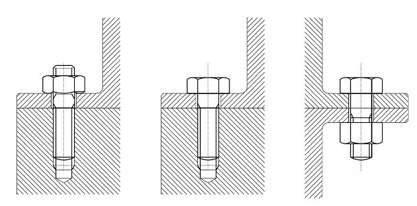 Detail Gambar Ulir Pada Autocad Nomer 16