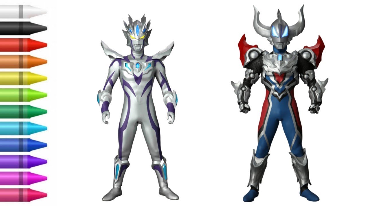 Detail Gambar Ultraman Zero Untuk Mewarnai Nomer 43