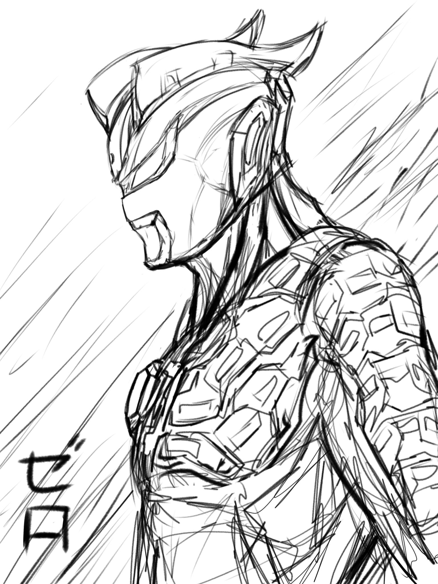 Detail Gambar Ultraman Zero Untuk Mewarnai Nomer 49