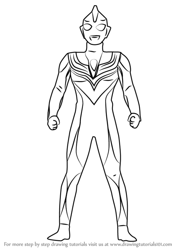 Gambar Ultramen Mewarnai - KibrisPDR