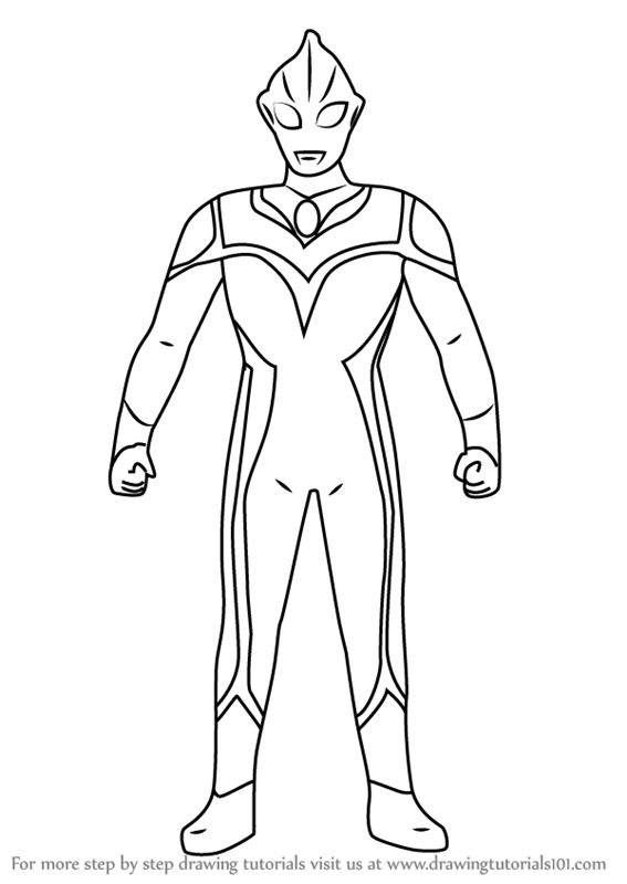 Detail Gambar Ultramen Mewarnai Nomer 17