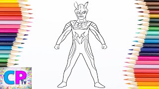 Detail Gambar Ultramen Mewarnai Nomer 38